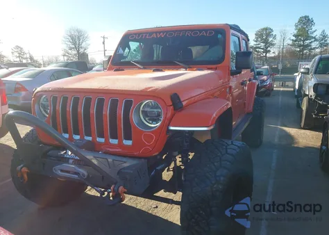 2018 Jeep Wrangler Unlimited Sahara 4X4 from USA, damaged, VIN 1C4HJXEG1JW212337